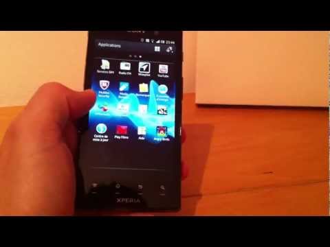 comment ouvrir sony xperia ion