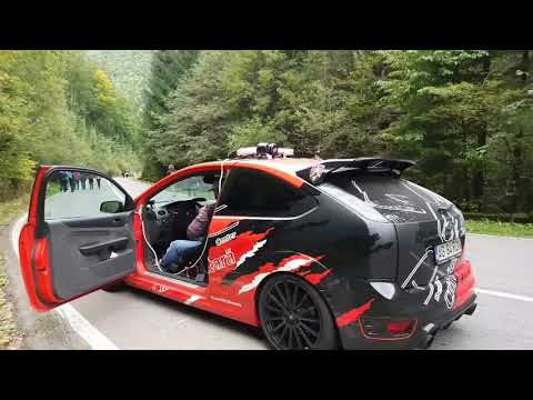 Hill Climb Crash Scene Seat Leon / Accident Seat Leon CNVC - Septimiu Marghitas