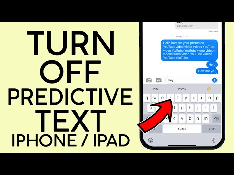 How To Turn Off Suggestive Words or Predictive Text on IPhone Ipad Keyboard 2022