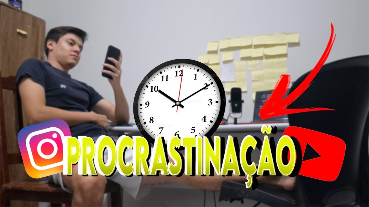 I PROCRASTINATED A LOT BEFORE STUDYING