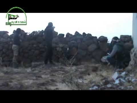 استهداف قوات النظام في سرية مجدولية في ريف القنيطرة من قبل لواء شهداء الحارة ضمن مجريات معركة والشمس وضحاها