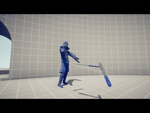 TABS | Knife Sensei Vs Every Units Totally Accurate Battle Simulator