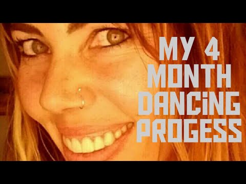 My 4 month shuffle dance progress