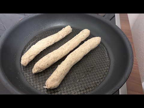 Rezeptvideo - Vegane "Fränkische Bratwurst" - einfach und schnell