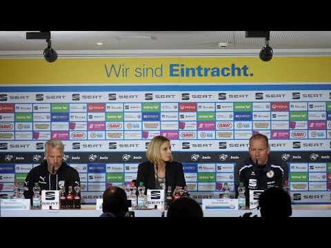 Pressekonferenz nach dem Spiel gegen Jena