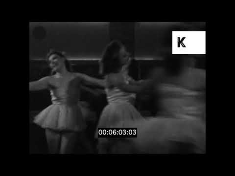 1940s Warsaw, Poland, Dance Performances, Nightlife, 8mm