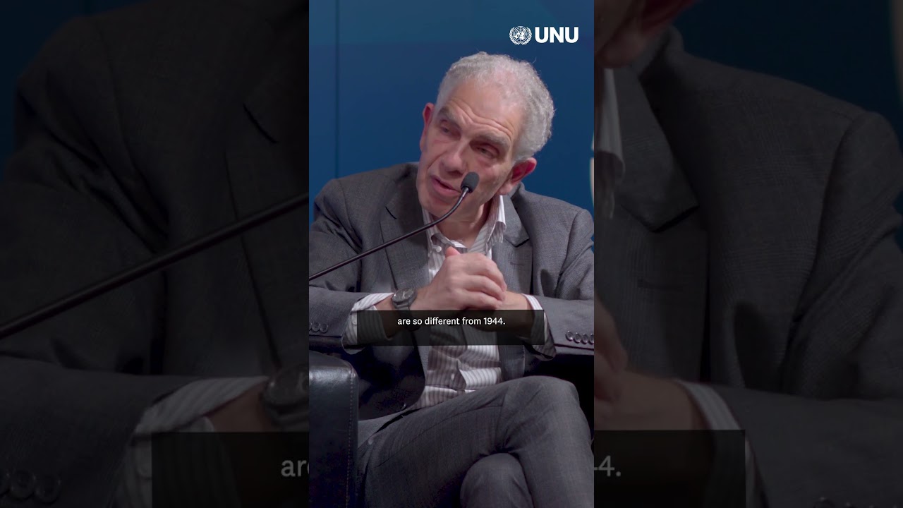 A New Bretton Woods System – Marc Uzan | #UNUConversationSeries #Shorts