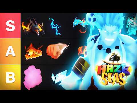 Haze Seas | NEW UPDATE DEVIL FRUIT TIER LIST (WORST TO BEST)