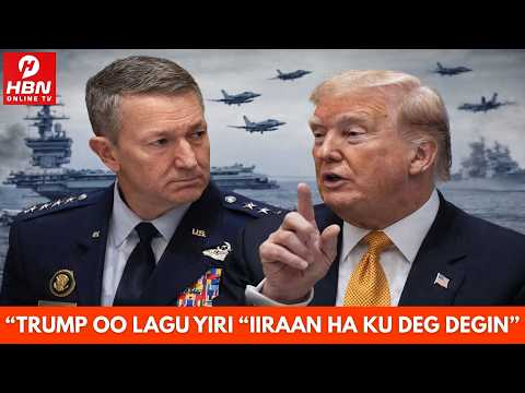 TALIYAHA CIIDAMADA MAREYKANKA OO TURMP UGA DIGAY WEERAR LAGU QAADO IIRAAN + WARAR KALE OO XASAASI AH