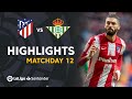 highlights Atlético de Madrid vs Real Betis (3-0)