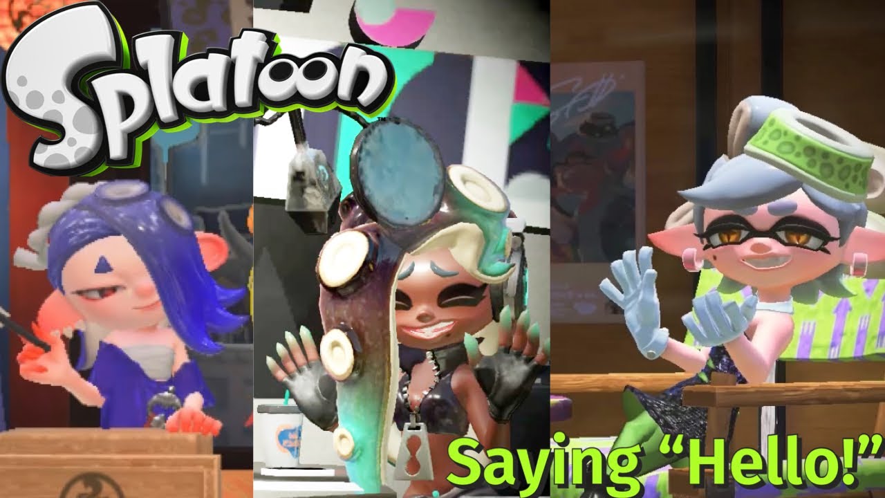 All 3 Splatoon Idol Groups Giving You A Big “Hello!”