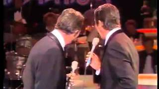 Jerry Lewis Telethon - The reunion with Dean Martin (&#39;76)