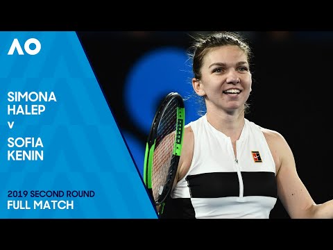 Simona Halep v Sofia Kenin Full Match | Australian Open 2019 Second Round