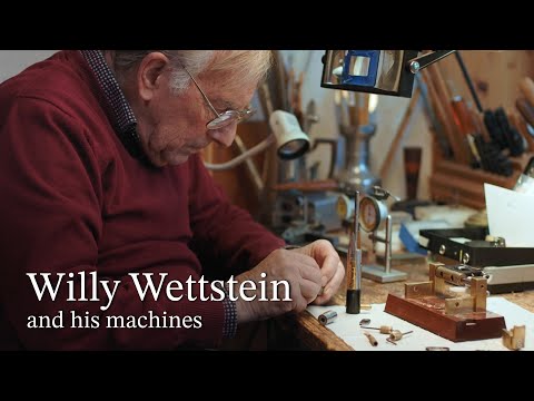 Willy Wettstein and his machines