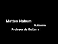 Matteo Nahum - Profesor de Guitarra