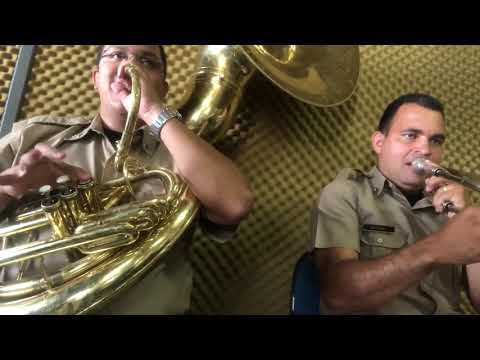 Dobrado 220 - Avante Camaradas - Sd. Freitas (Tuba Bb) e Sd. Célio (Trombone)