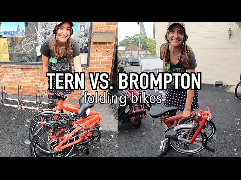 Brompton vs Tern folding bike - Which is the Best?