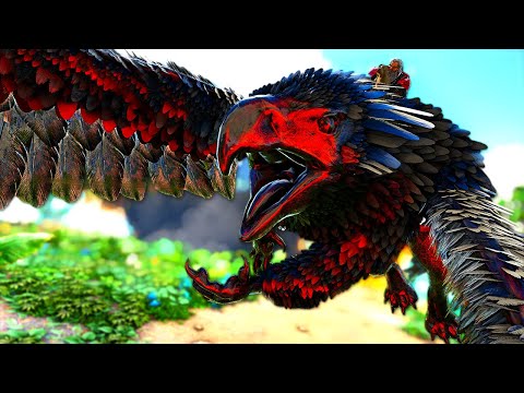 Taming the 300,000,000+ DMG Dealing CHAOS GRIFFIN! | ARK MEGA Modded Primal Fear #70