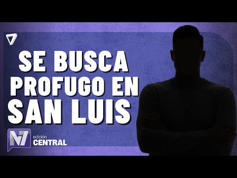 Continúa la búsqueda del prófugo de San Martín en San Luis