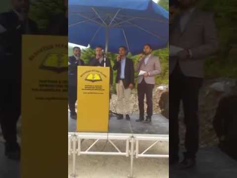 Gurëthemeli dhe ezani i parë në xhaminë e Kodrës së Diellit në Tetovë