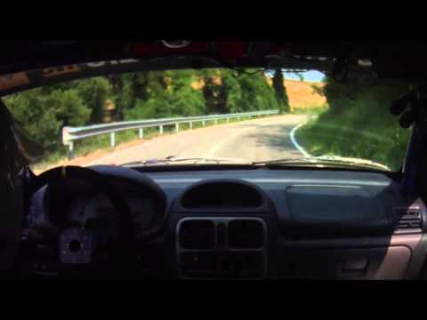 CameraCar Rally Circuito di Cremona 2013 Gerevini - Forlino Renault Clio Rs N3