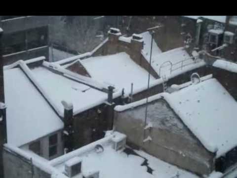 Snow in london 2009