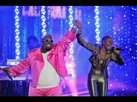 V Bozeman performs 'Fool For You' with CeeLo Green in Los Angeles