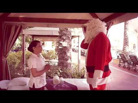Santa also needs a spa - massage treatment