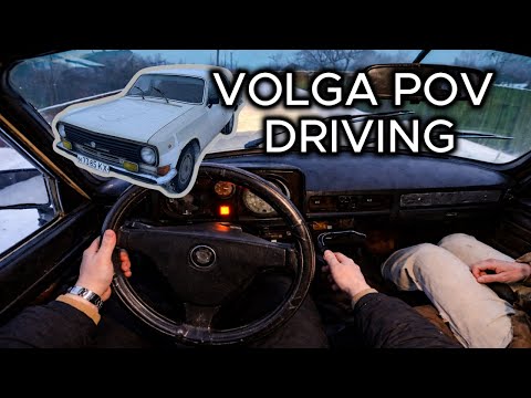 1986 GAZ VOLGA 24 2.4 MT - POV test-drive