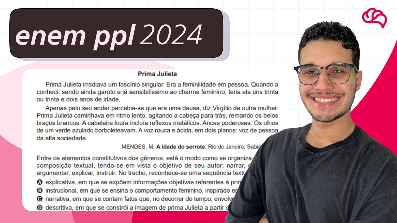 Resolução em Vídeo — Questão 7 ENEM 2024 PPL