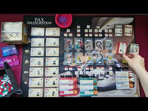 Pax Emancipation társasjáték szabálymagyarázó 1. - vrnk