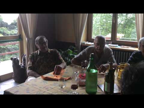 Three Brothers singing in Piemontese