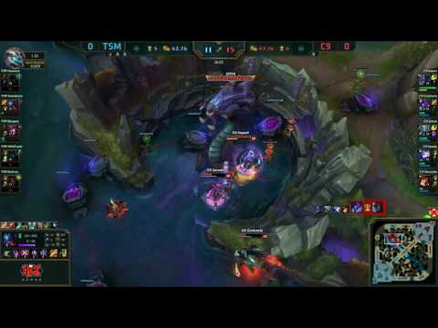 C9 vs TSM - MF Support Ult