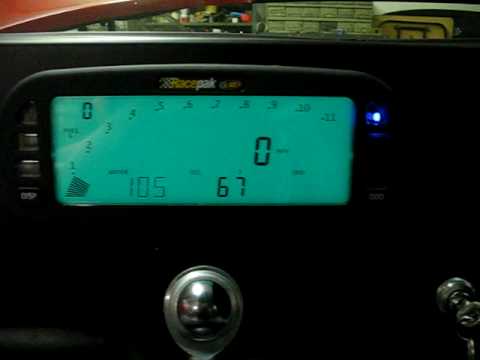 79 Camaro 377 Racepak Dash