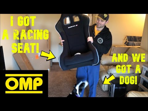 Unboxing My OMP Champ R Racing Seat!