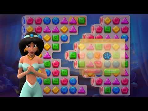 Disney Princess Majestic Quest - Aladdin And Jasmine - Gameplay Walkthrough Part 64 - iOS Android