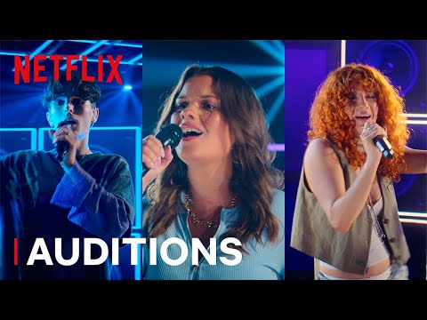 Nico May, Cece Keating, and Vibi | Building the Band Auditions | Netflix