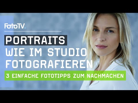 Portraits im Freien fotografieren | Die 3 BESTEN TIPPS zum Nachmachen 📸​ | FotoTV.