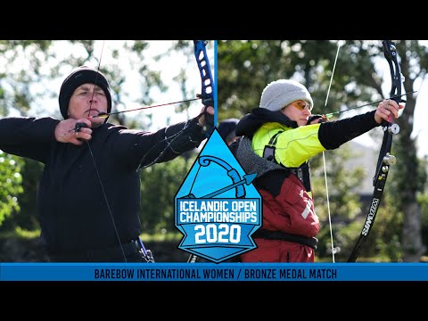 Guðný VS Kelea - Barebow International Women Bronze - Icelandic Open Outdoor 2020