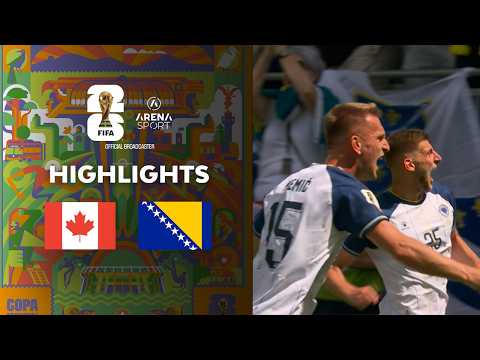 FIFA WC 2026 | Canada - BiH 1:1 | Group B | 1. kolo