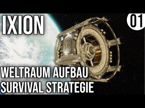 Unfassbar spannende Weltall- Survival- Aufbaustrategie | 01 | Let's Play IXION | deutsch
