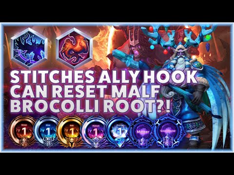 Malfurion Twilight Dream - STITCHES ALLY HOOK CAN RESET MALF BROCOLLI ROOT?! - B2GM Season 1 2025