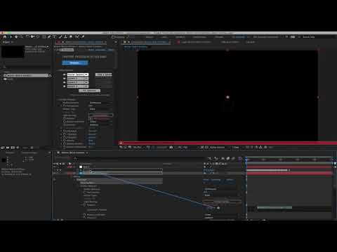 Motion Sketch Emitters  following hand drawn animation paths in Trapcode Particular