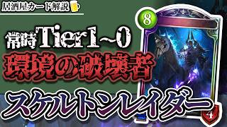 【居酒屋#7～】一年環境を切り裂いた男、スケルトンレイダーの解説【旧シャドバ】