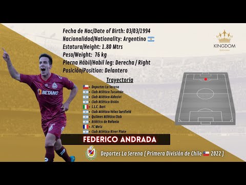 Federico Andrada // Delantero Temporada 2022