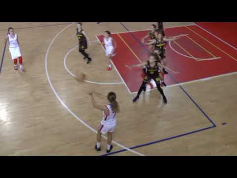 Staršie žiačky - MBK Ružomberok : CBK 2004 Košice, ukážky z 2 polčasu