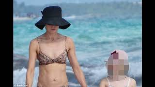 Ewan McGregor's estranged wife Eve Mavrakis displays her toned physique in a bikini