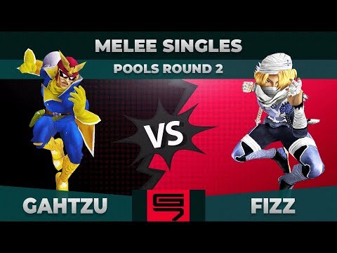 Gahtzu vs Fizz - Melee Singles: Pools R2 Winners Semifinal - Genesis 7 | Captain Falcon vs Sheik