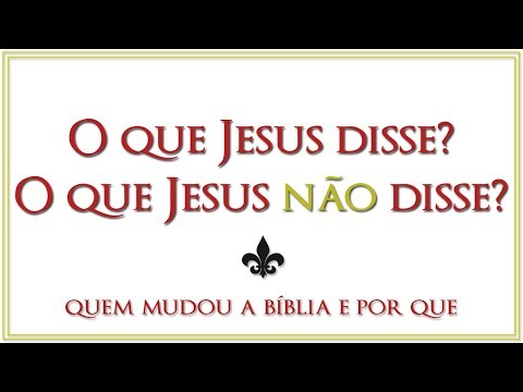 #28 O QUE JESUS DISSE? O QUE JESUS NO DISSE? - BART D. EHRMAN