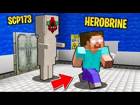 SCP 173 vs HEROBRINE - Minecraft ITA
